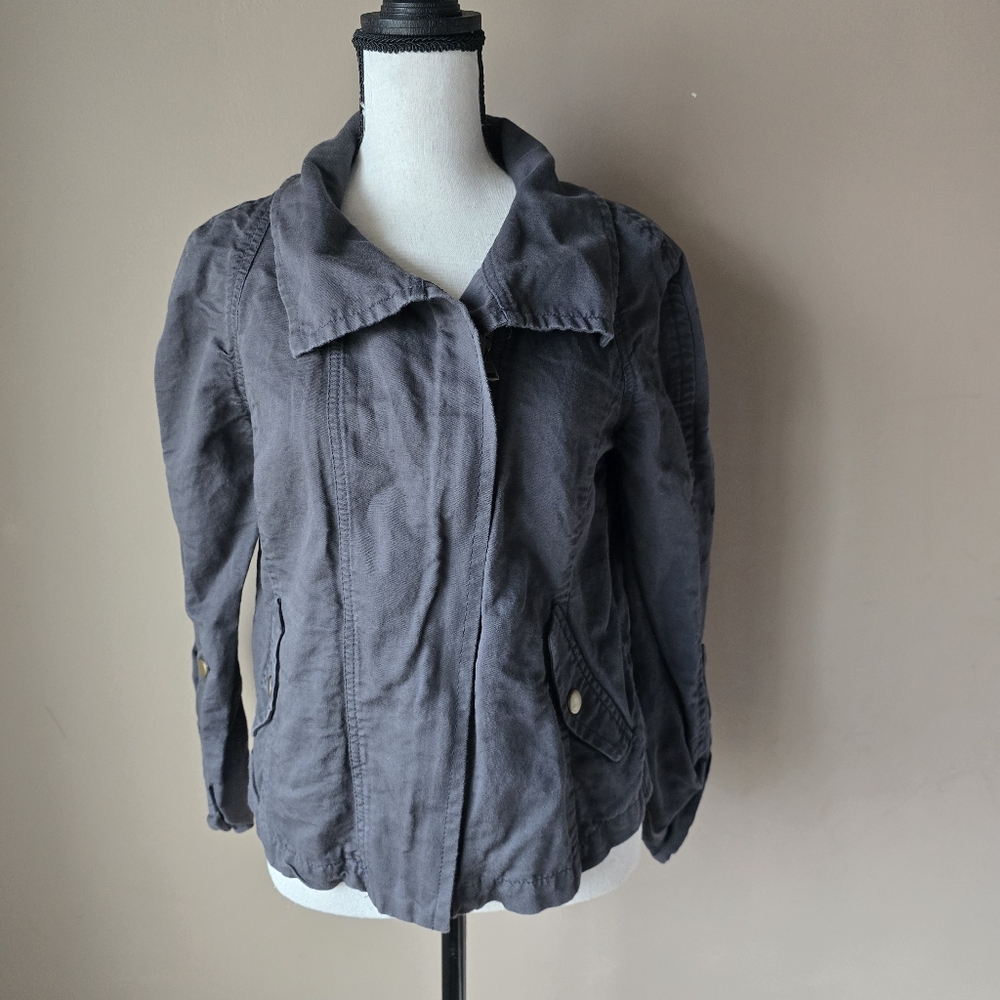 Loft Women's Gray Jacket Size XS